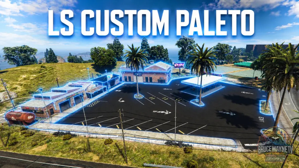 Guide d'achat : LS Custom Paleto MLO FiveM - Garage Mecanicien + 24/7 Store + Car Wash - Textures Custom