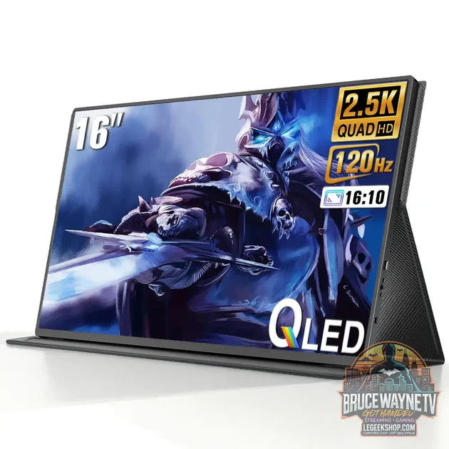 Guide d'achat : Moniteur portable UPERFECT 16 pouces 2.5K QLED 2560x1600 100% sRGB HDR USB-C HDMI, deuxième écran