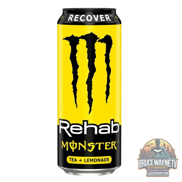 Guide d'achat : Monster Rehab Lemonade, boisson énergétique à base d'extrait de thé et de citron de 500 ml (Pack de 12)