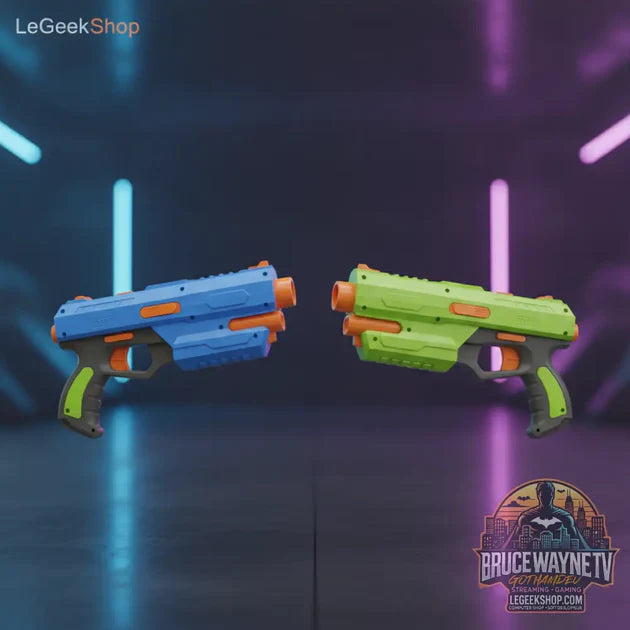 Guide d'achat : Pistolets Jouets Infrarouge LeGeekShop — Kit Laser Tag, Gilet Vibrant, Son & Lumière, Portée 15m