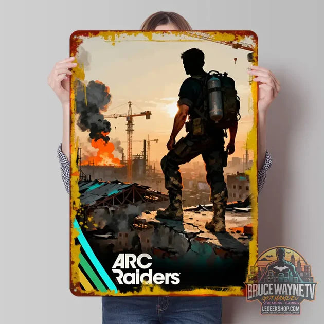 Plaque Métallique Arc Raiders Vintage Rétro Déco Garage 30x20cm vs Affiche Métallique Arc Raiders Vintage Rétro Déco Murale 30x20cm : quel Affiche Métallique choisir ?