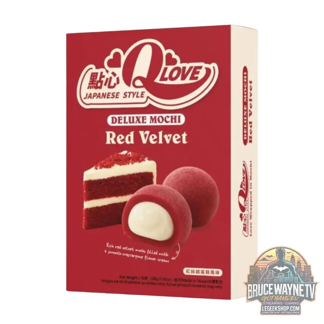 Guide d'achat : QLove Deluxe Red Velvet Mochi, mochi au goût de red velvet de 168 g (Pack de 24)