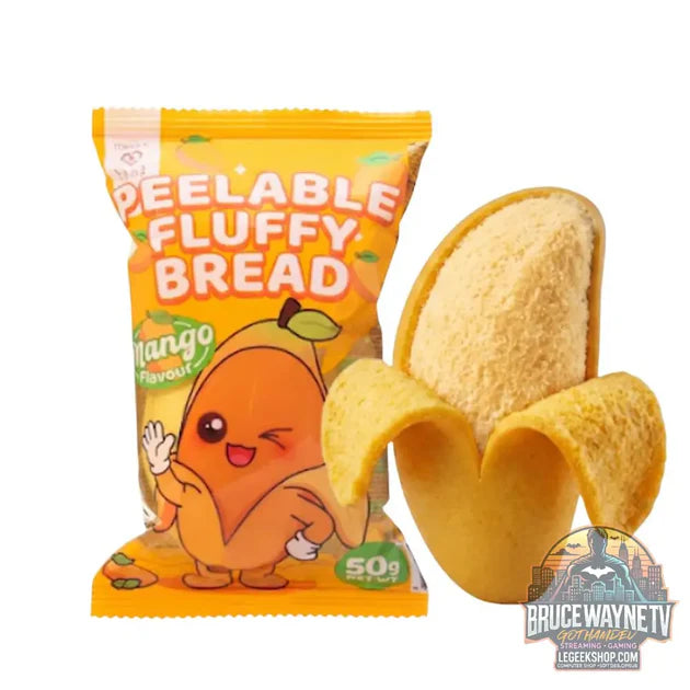 Guide d'achat : Tokimeki Peelable Fluffy Bread saveur mangue, goûter pelable en forme et au goût de mangue de 50 g (lot de 32)