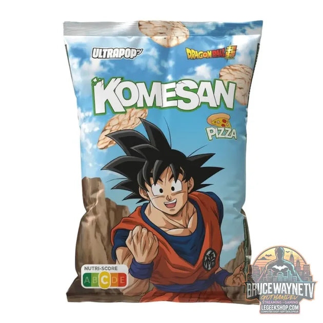 Guide d'achat : Ultra Pop Komesan Goku Pizza, chips de riz au goût de pizza de 60 g (Pack de 12)