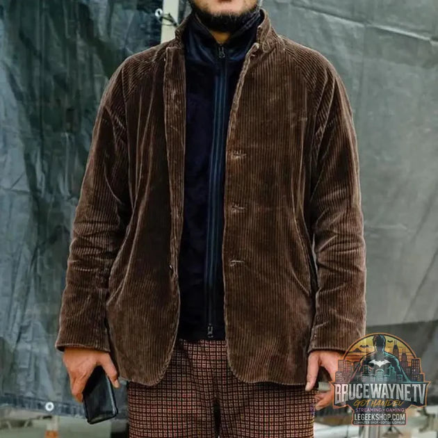 Guide d'achat : Veste Cardigan Homme Tendance Poches Revers Manches 3/4 Noir Marron