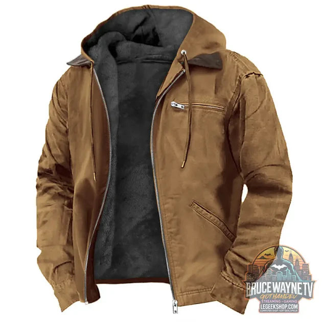 Guide d'achat : 🧥 Veste Hiver Capuche Homme - Manteau Chaud Polaire Zip Poches 🧥
