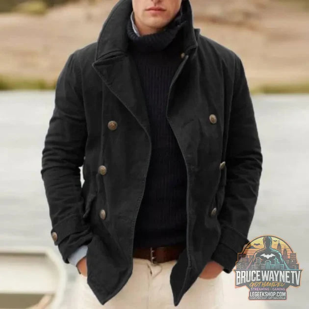Veste Homme Casual Fashion Doublée Couleur Unie Revers Coupe Loose vs Veste Homme Velours Côtelé Casual Slim Fit Kaki Épaisse : quel Veste Homme choisir ?