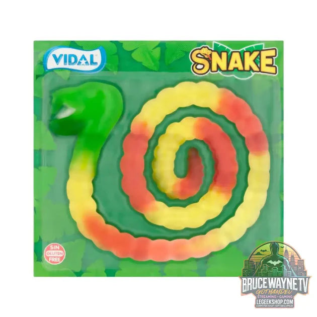 Guide d'achat : Vidal Snake Jelly, bonbon gélifié en forme de serpent de 66g (Paquet de 11)