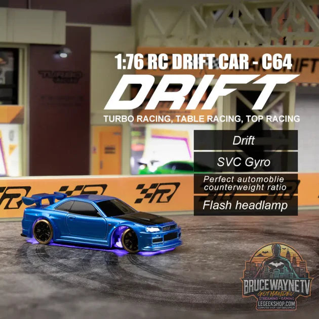 Guide d'achat : Voiture RC Drift Turbo Racing 1/76 Gyroscope Télécommande Pro