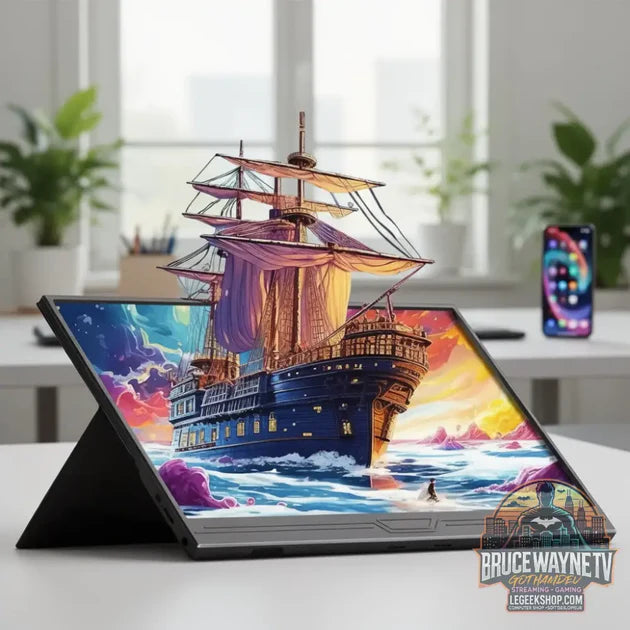 Moniteur Portable ZSUS 15.6" 1080P HDR 16:9, Faible Luminosité Bleue, Haut-parleurs Intégrés vs ZEUSLAP P16K - Moniteur Portable 16" 2.5K 144Hz 100% sRGB HDR500 Gaming : quel Moniteur Portable choisir ?