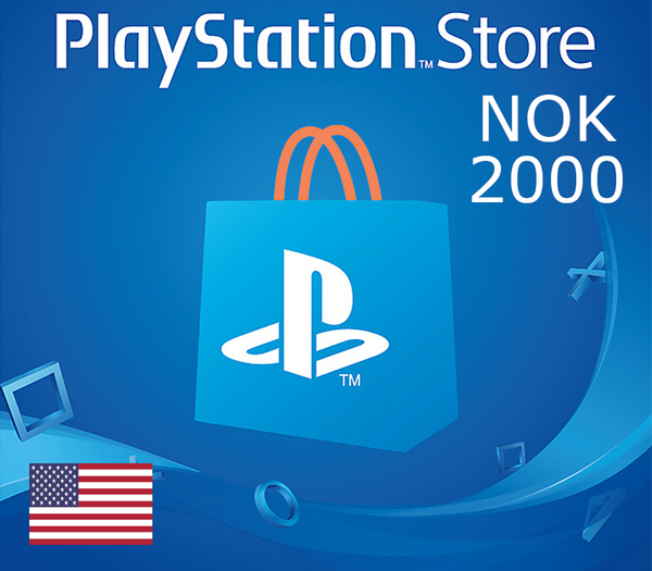 PlayStation Network NOK 2000 Gift Card NO
