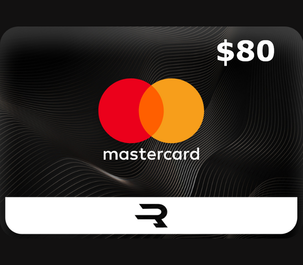 Rewarble MasterCard $80 Gift Card