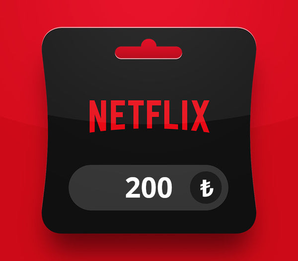 Netflix TRY 200 Gift Card TR