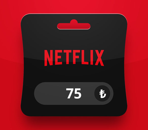 Netflix TRY 75 Gift Card TR