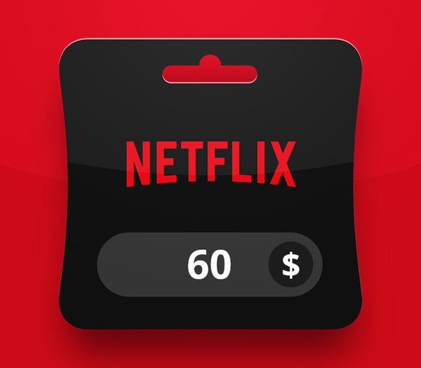 Netflix USD 60 Gift Card