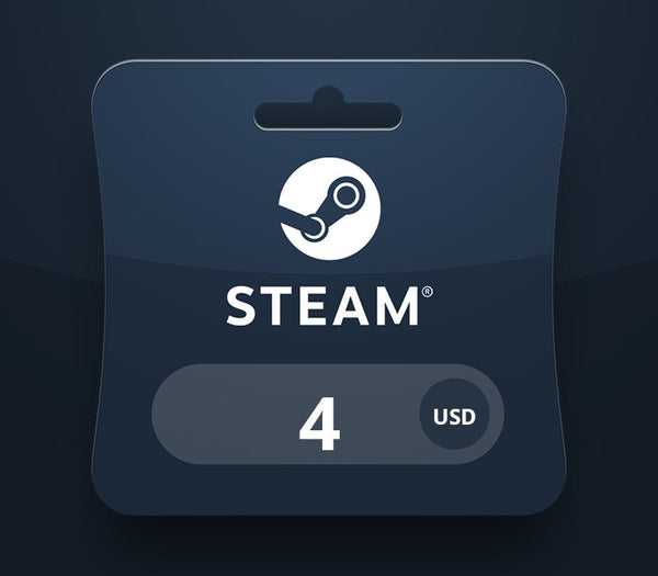 Steam Wallet USD 4 Gift Card TR