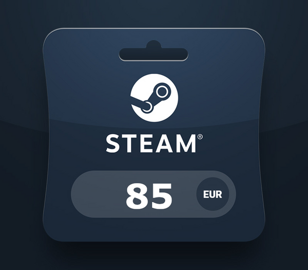 Steam Wallet Card €85 EU Activation Code