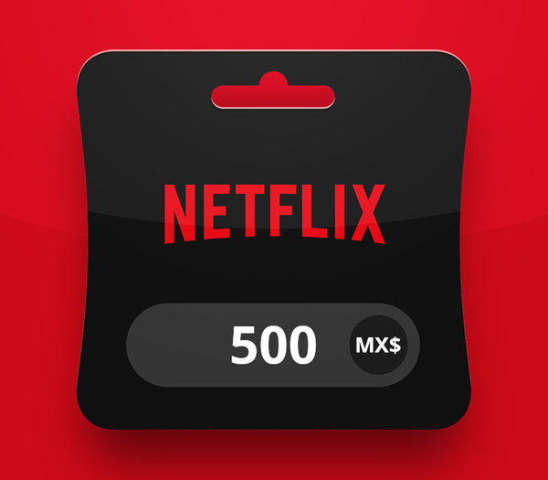 Netflix MXN 500 Gift Card MX