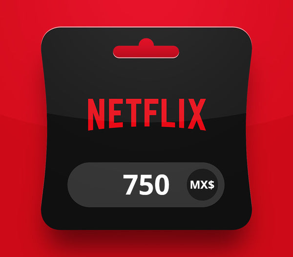 Netflix MXN 750 Gift Card MX