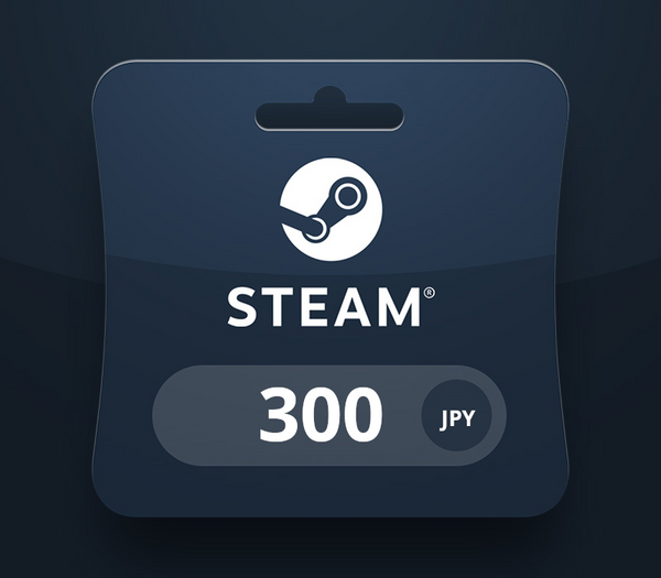 Steam Wallet JPY 300 Gift Card JP