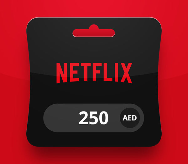 Netflix AED 250 Gift Card AE