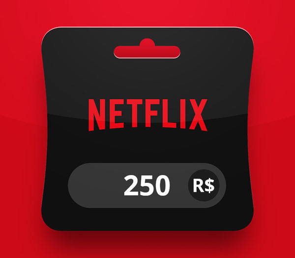 Netflix BRL 250 Gift Card BR