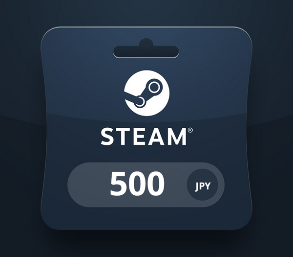 Steam Wallet JPY 500 Gift Card JP