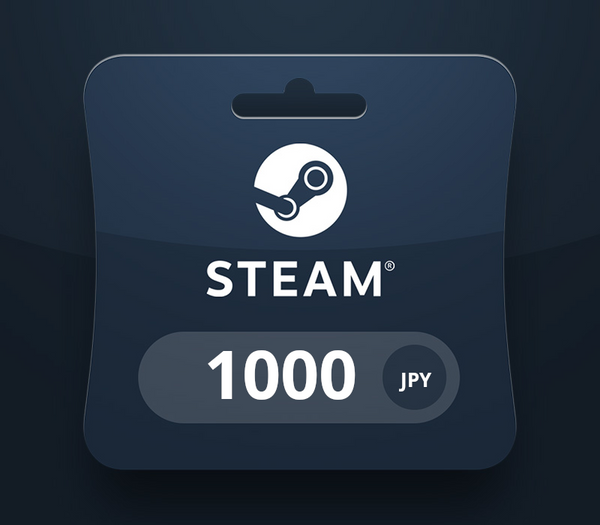 Steam Wallet JPY 1000 Gift Card JP