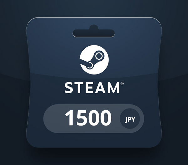 Steam Wallet JPY 1500 Gift Card JP
