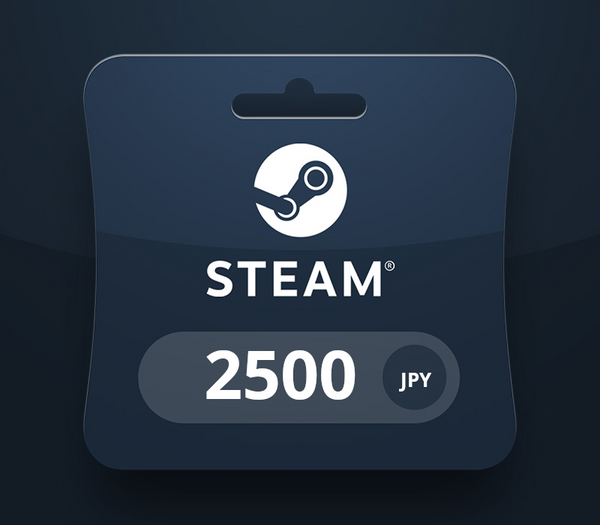 Steam Wallet JPY 2500 Gift Card JP