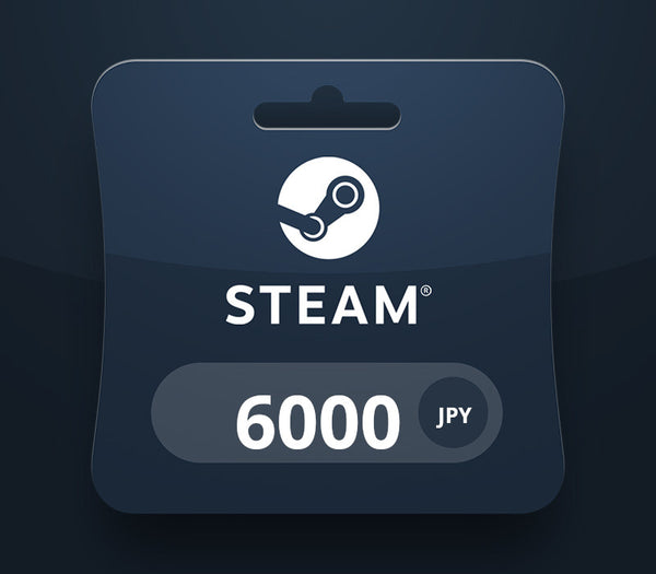 Steam Wallet JPY 6000 Gift Card JP