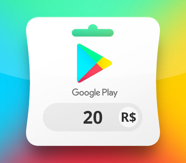 Google Play BRL 20 Gift Card BR