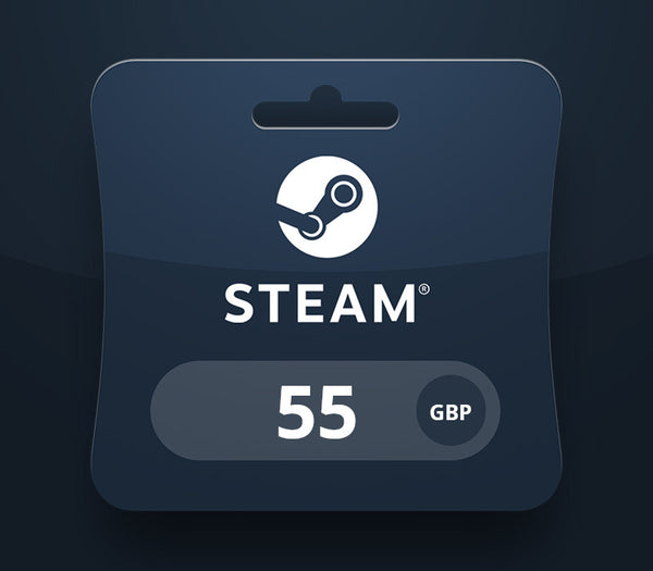 Steam Wallet GBP 55 Gift Card