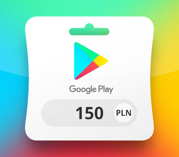 Google Play PLN 150 Gift Card PL