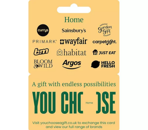 YouChoose HOME £10 Gift Card