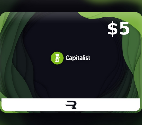 Rewarble Capitalist USD 5 Gift Card