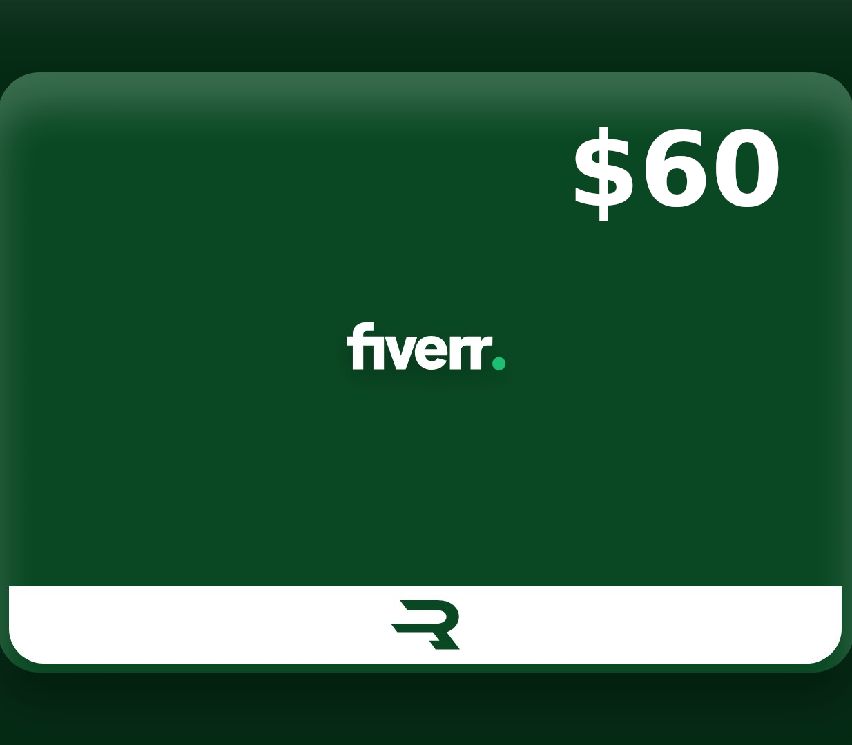 Rewarble Fiverr USD 60 Gift Card