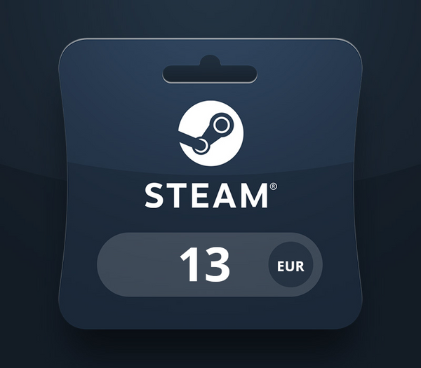Steam Gift Card EUR 13 EU Activation Code