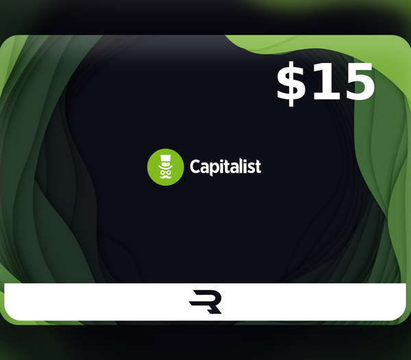 Rewarble Capitalist USD 15 Gift Card