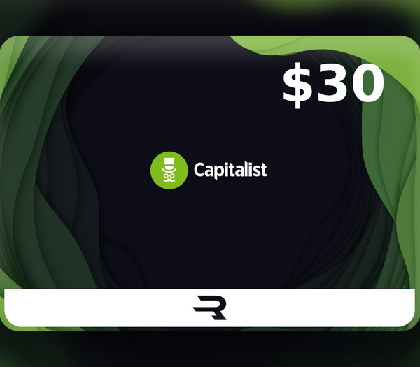 Rewarble Capitalist USD 30 Gift Card