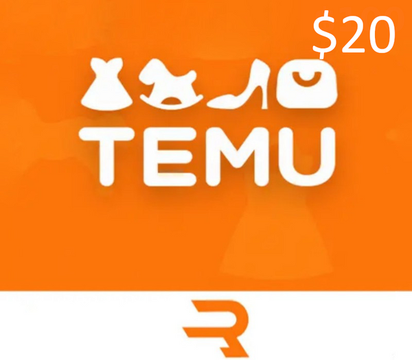 Rewarble Temu $20 Gift Card