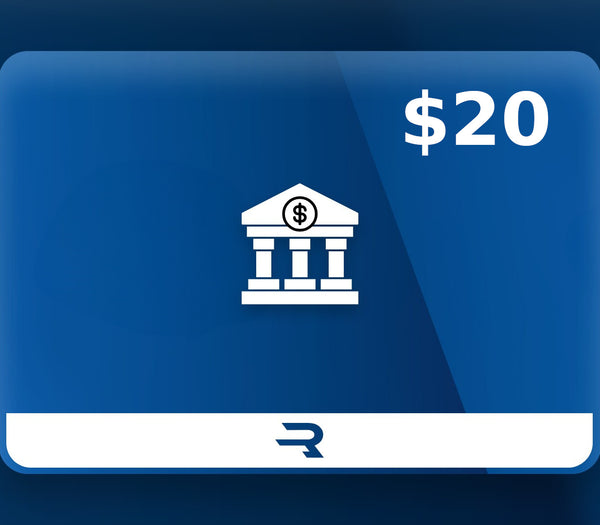Rewarble Bank Transfer USD 20 Gift Card
