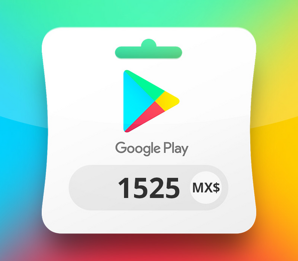 Google Play MXN 1525 Gift Card MX