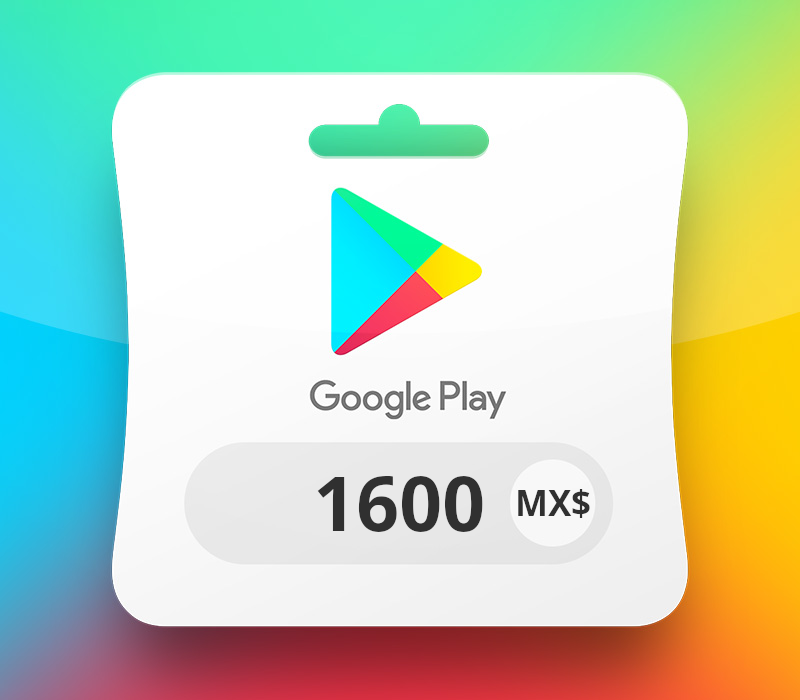 Google Play MXN 1600 Gift Card MX