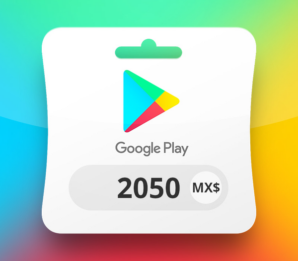 Google Play MXN 2050 Gift Card MX
