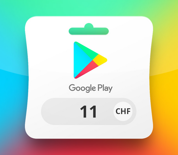 Google Play CHF 11 Gift Card CH