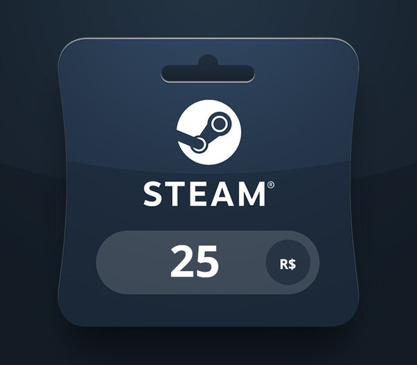 PC Steam Gift Card BRL 25 BR Activation Code