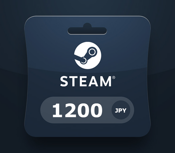 Steam Gift Card JPY 1200 JP Activation Code
