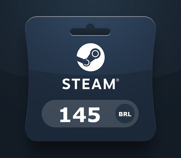 Steam Gift Card BRL 145 BR Activation Code