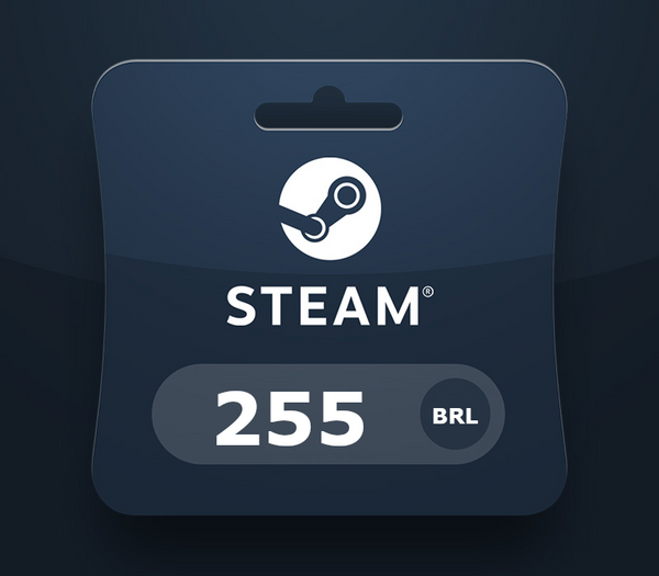 Steam Gift Card BRL 255 BR Activation Code